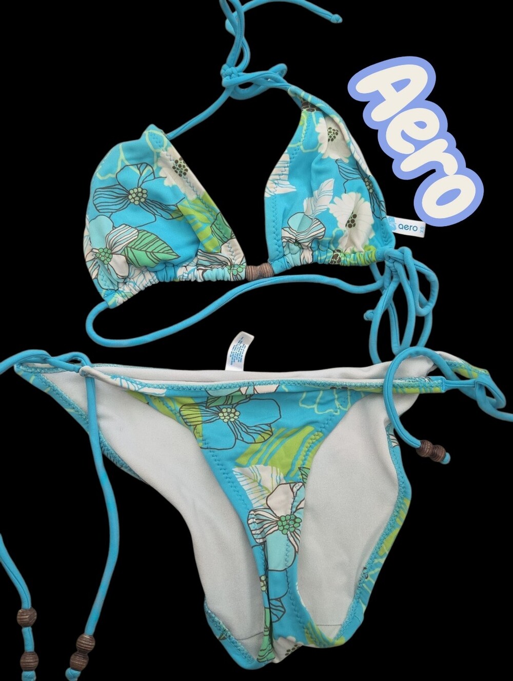*1493 Aero 2pc Bikini swim suit Women size XS
